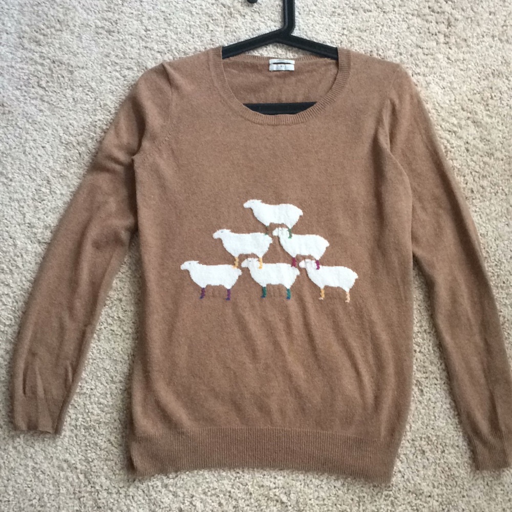 Madewell Wallace sheep sweater, xs